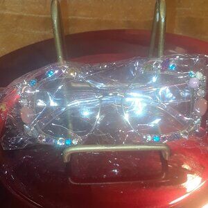 Diamond  Sunglasses Vintage Oversized Rimless